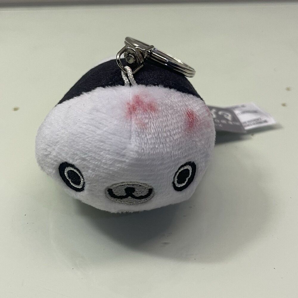 SangX Tare Panda Plush Toy with Clip RARE Cute Keychain Mamegoma Collectible